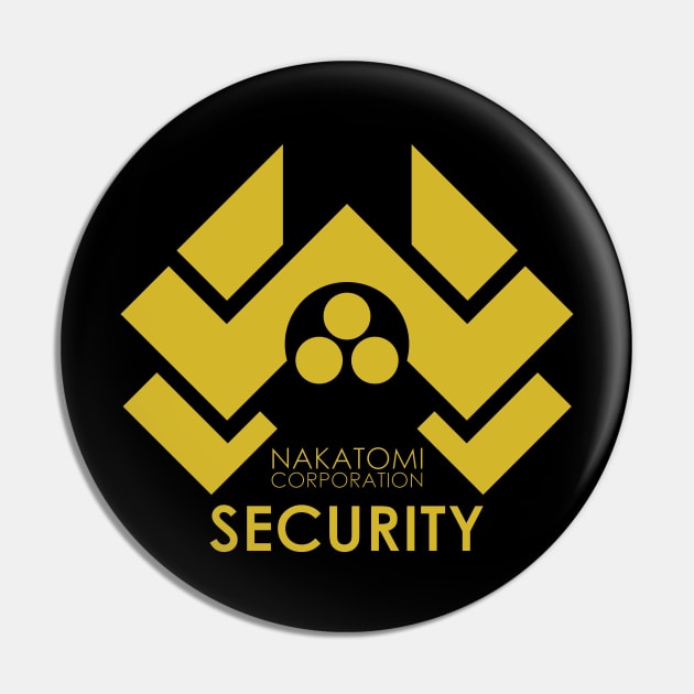 Nakatomi Corporation Security Pin by BishopCras