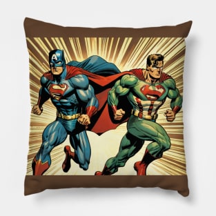 American Super Hero Pillow