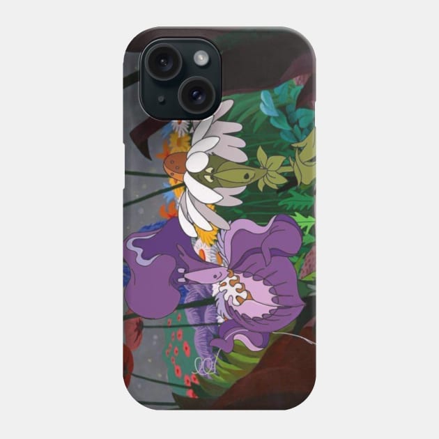 Flowers in Wonderland Phone Case by Whovian03