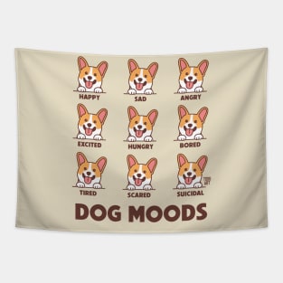 DOG MOODS Tapestry