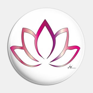 Lotus Flower Mug Pin