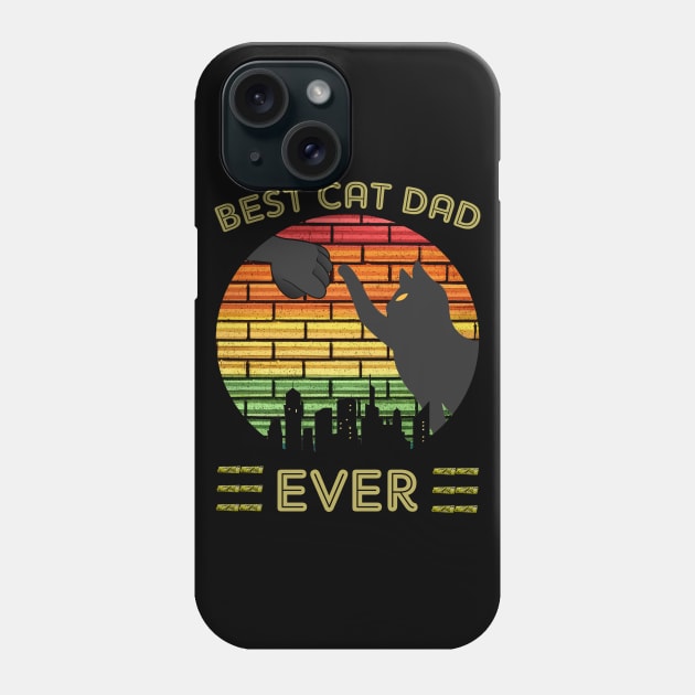 Best cat dad ever Phone Case by brishop