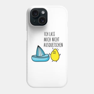 Funny lemon as a rebel Phone Case