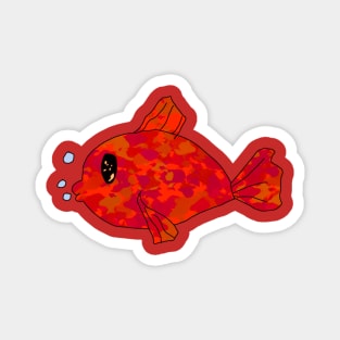 Red Fish Magnet