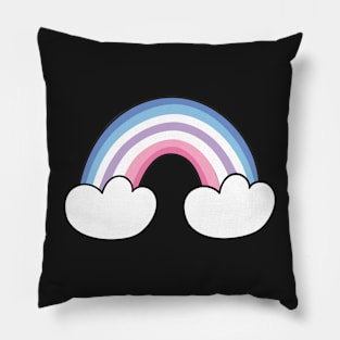 Bigender pride flag Pillow