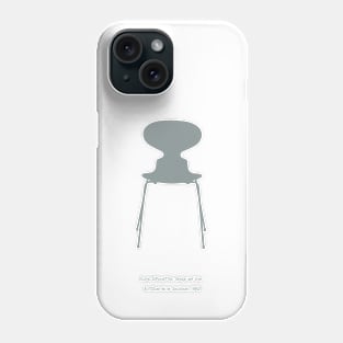 Ant Chair, Arne Jacobsen, 1952 Phone Case