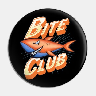 baby shark grown Shark Bite Club Pin