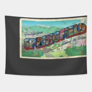 Visit Springfield! Tapestry