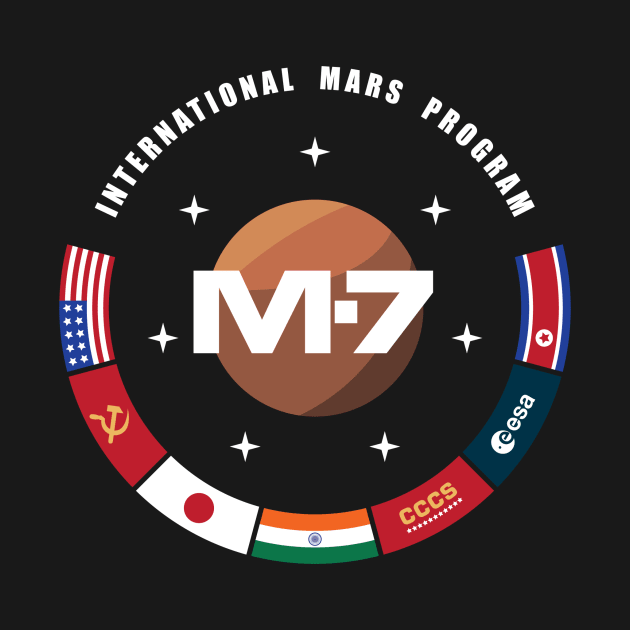 M7 International Mars Program by iannorrisart