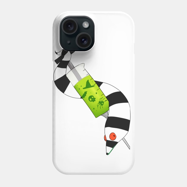 Spooky worm Phone Case by Poodle's doodles