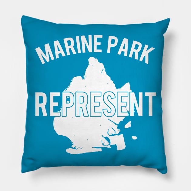 Marine Park Brooklyn Pillow by PopCultureShirts