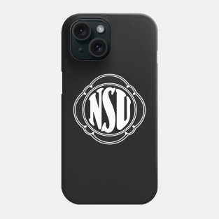 Early NSU cars, motorcycles & scooter emblem - white print Phone Case