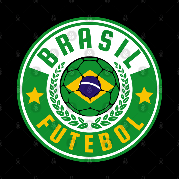 Brasil Football by footballomatic