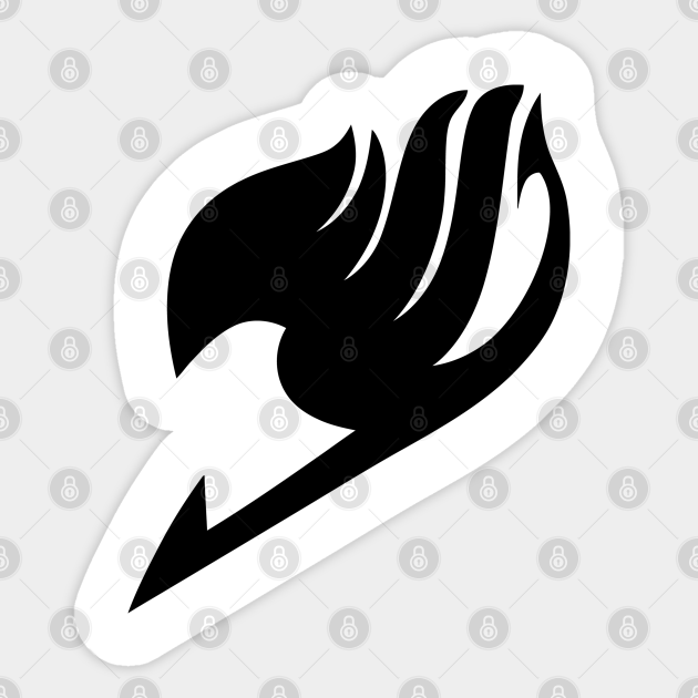 Fairy Tail Fairy Tail Symbol Sticker Teepublic Fairy Tail Fairy Tail Symbol Sticker Teepublic