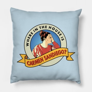 Where in the House is Carmen Sandiego? Pillow