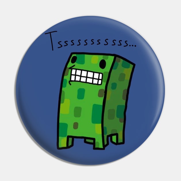 Creeper Pin by puffstuff