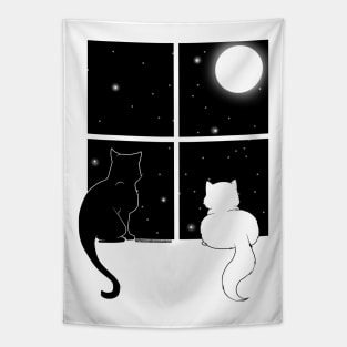 Cats_Yin Yang Tapestry