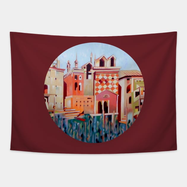 Memory of Venice Tapestry by federicocortese