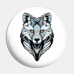 Polar Fox Pin