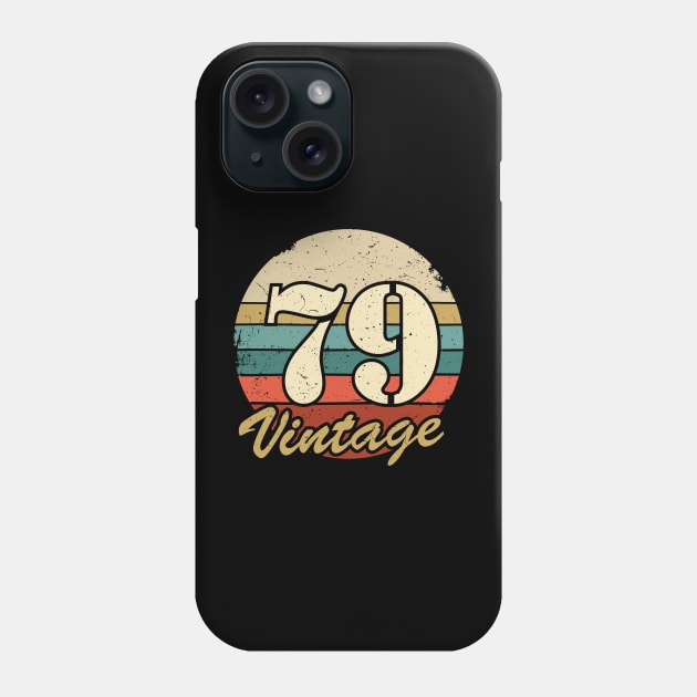 Vintage Legend Since 1979 Phone Case by luisharun