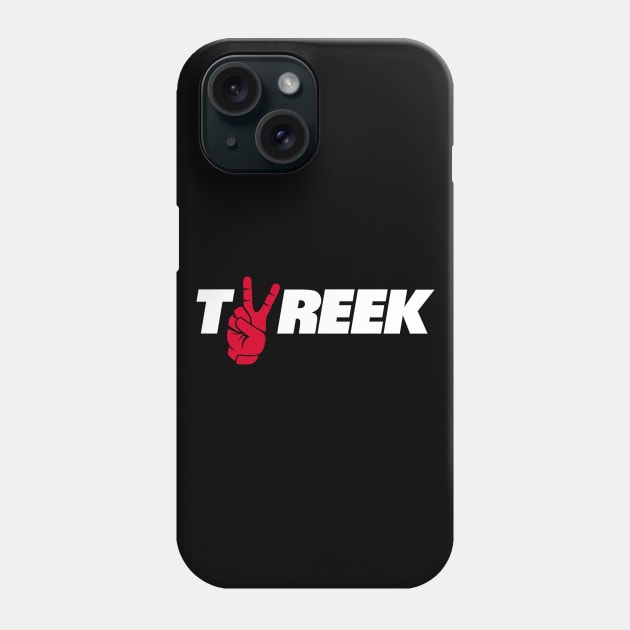 Peace Tyreek - Black Phone Case by KFig21