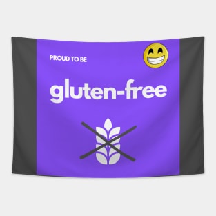 Proud To Be Gluten-Free - Purple Tapestry