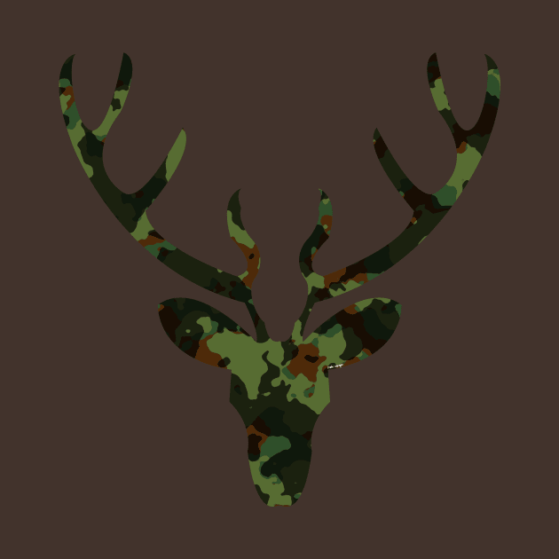 Camo Stag by mademorgan