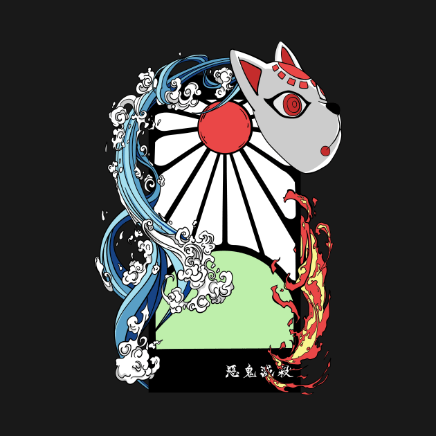 Tanjiro hanafuda by witart.id