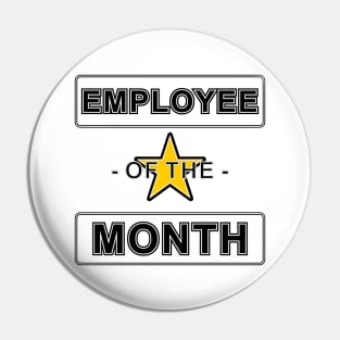 Employee of the Month Pin