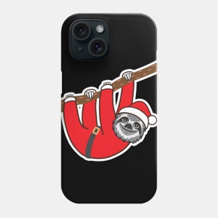 Sloth Santa Phone Case