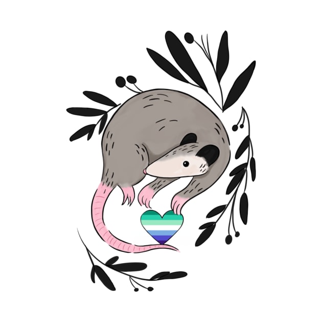 Gay Pride Possum by AchillesHelios