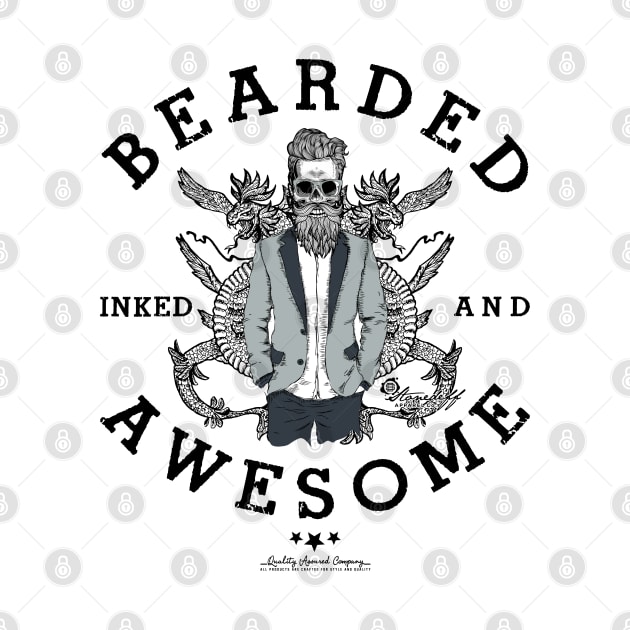 Bearded Inked and Awesome by StoneDeff