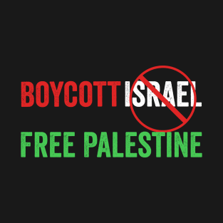 Boycott Israel free Palestine T-Shirt