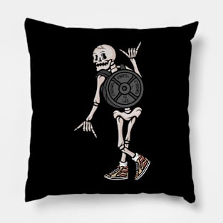 Fitness skull Pillow