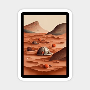 Airbnb on Mars Magnet