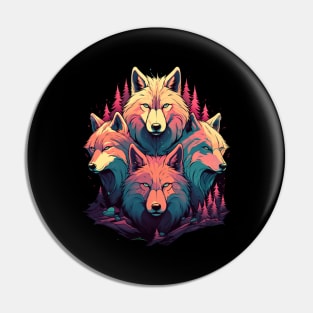 Wolf Pack Pin