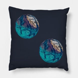 Twin Planets Pillow