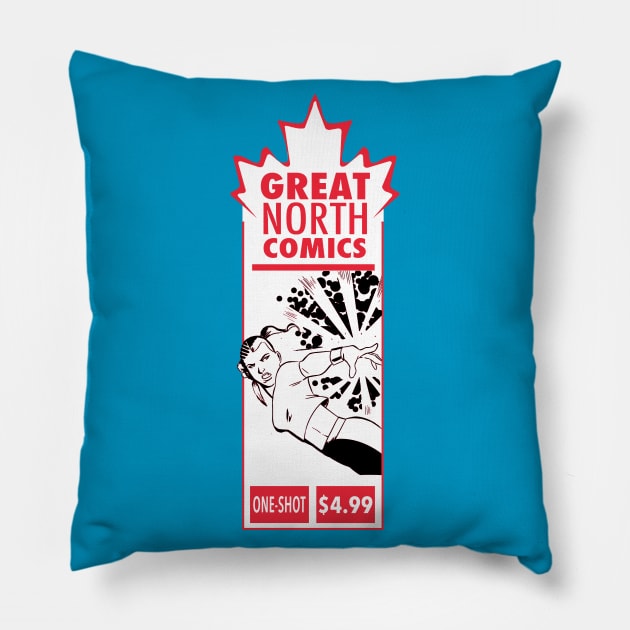 Corner Box Kinzie Pillow by Great North Comic Shop