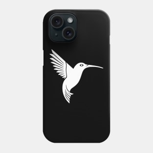 Hummingbird silhouette Phone Case