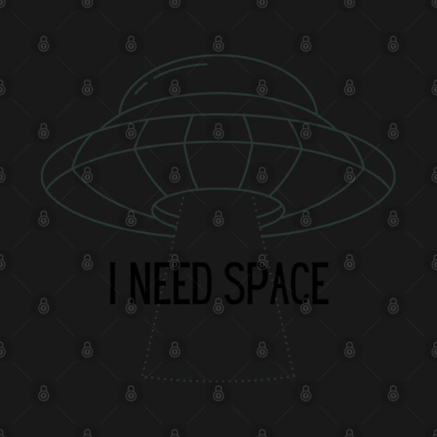 I Just Need Space by stickersbyjori