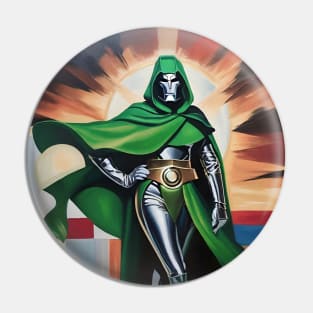 Drag Queen Doctor Doom Pin