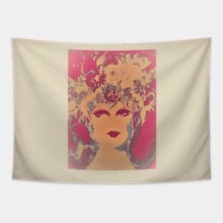 DUSKY ROSES,,House of Harlequin Tapestry