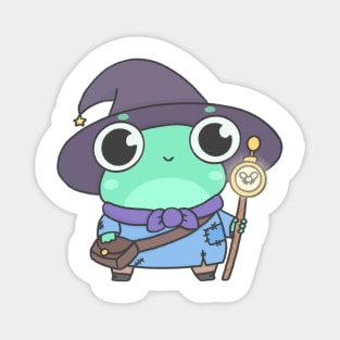 Frog adventurer Magnet