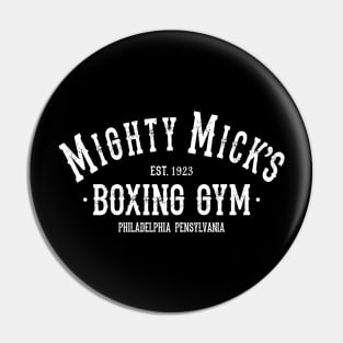 Mod.4 Mighty Mick's Boxing Club Philadelphia Pin