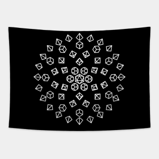 Orb Polyhedral Dice Tapestry