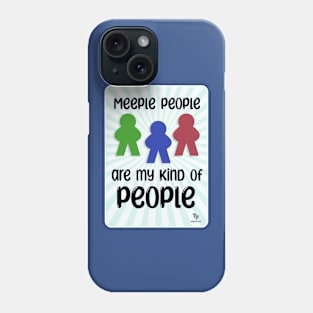 Meeple People Fun Board Game Night Slogan Phone Case