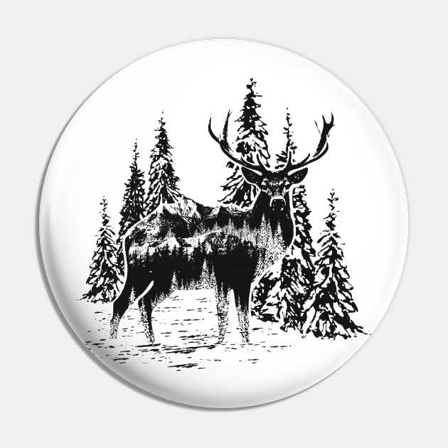Into the wild Pin by Superfunky