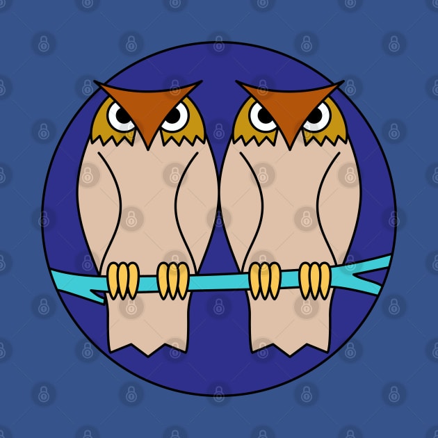 Cute owls by mkbl