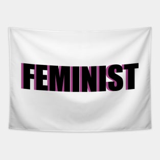 FEMINIST (pink) Tapestry