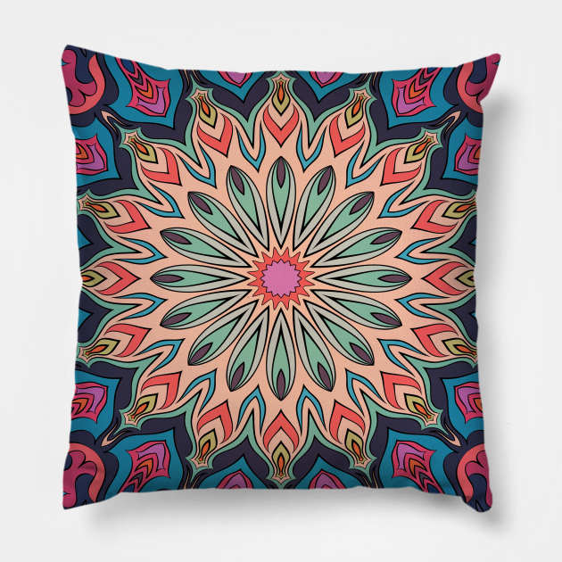 Boho-Chic Gypsy Pattern Pillow by Suprise MF